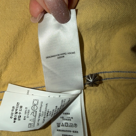 Ralph Lauren RRL Men's Mustard Button Down Shirt - Picture 6 of 8